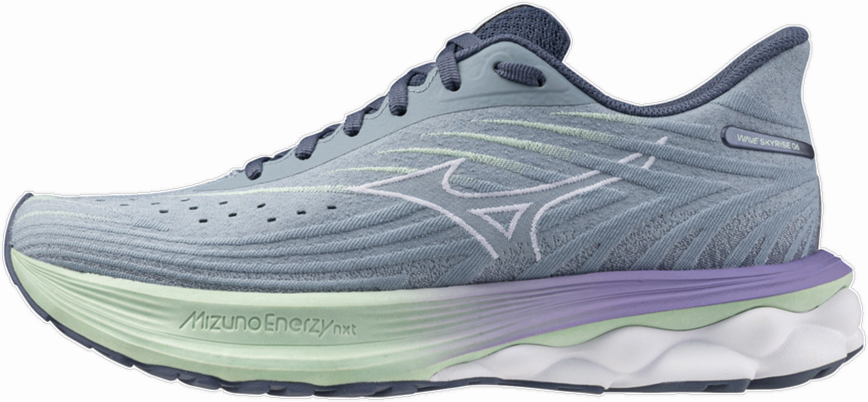 Mizuno Wave Skyrise 6 Womens Running Shoes - Grey Mizuno performance sneakers for training