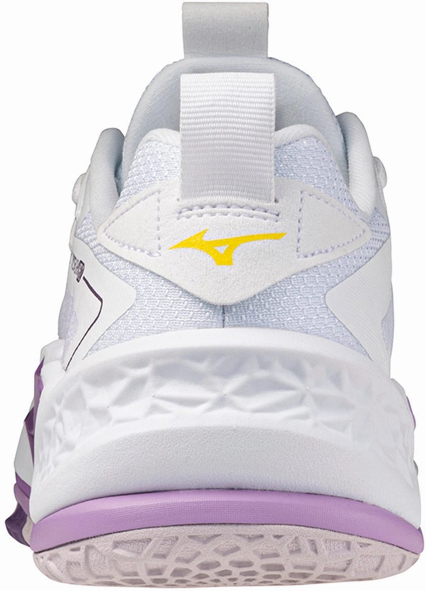 Mizuno Wave Stealth Neo 2 Womens Netball Shoes - White Performance Sneakers