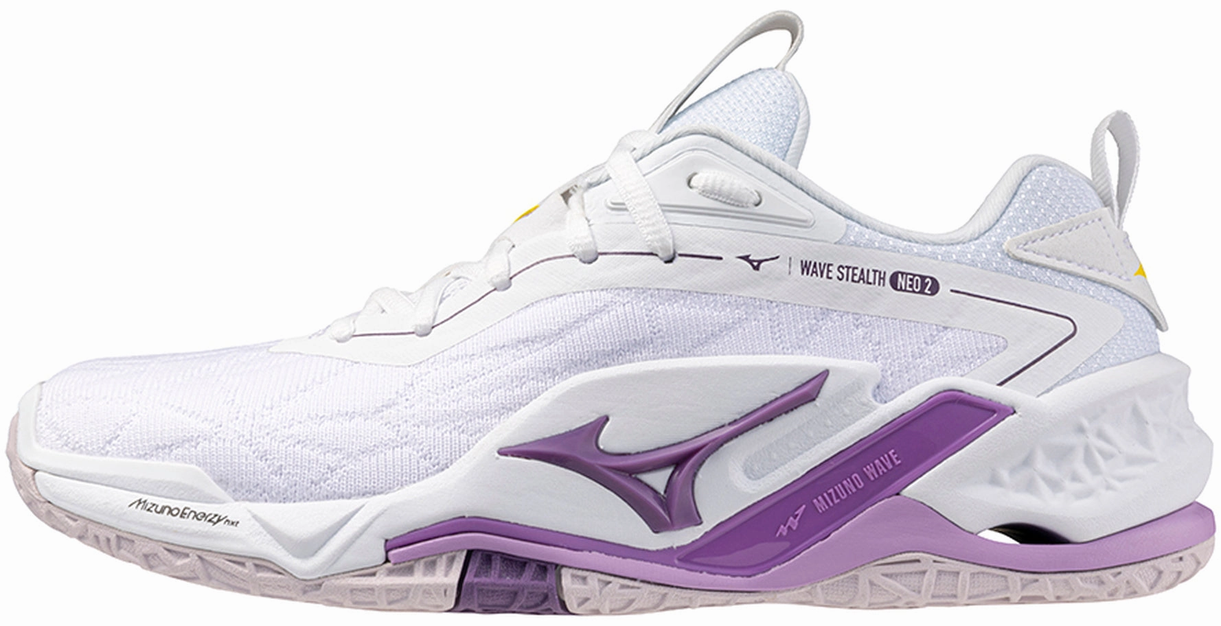 Mizuno Wave Stealth Neo 2 Womens Netball Shoes - White Mizuno performance sneakers for training