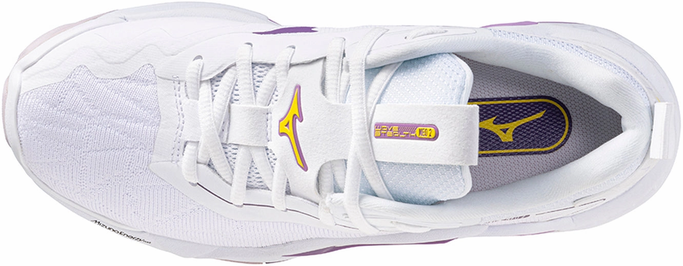 Mizuno Wave Stealth Neo 2 Womens Netball Shoes - White Performance Sneakers