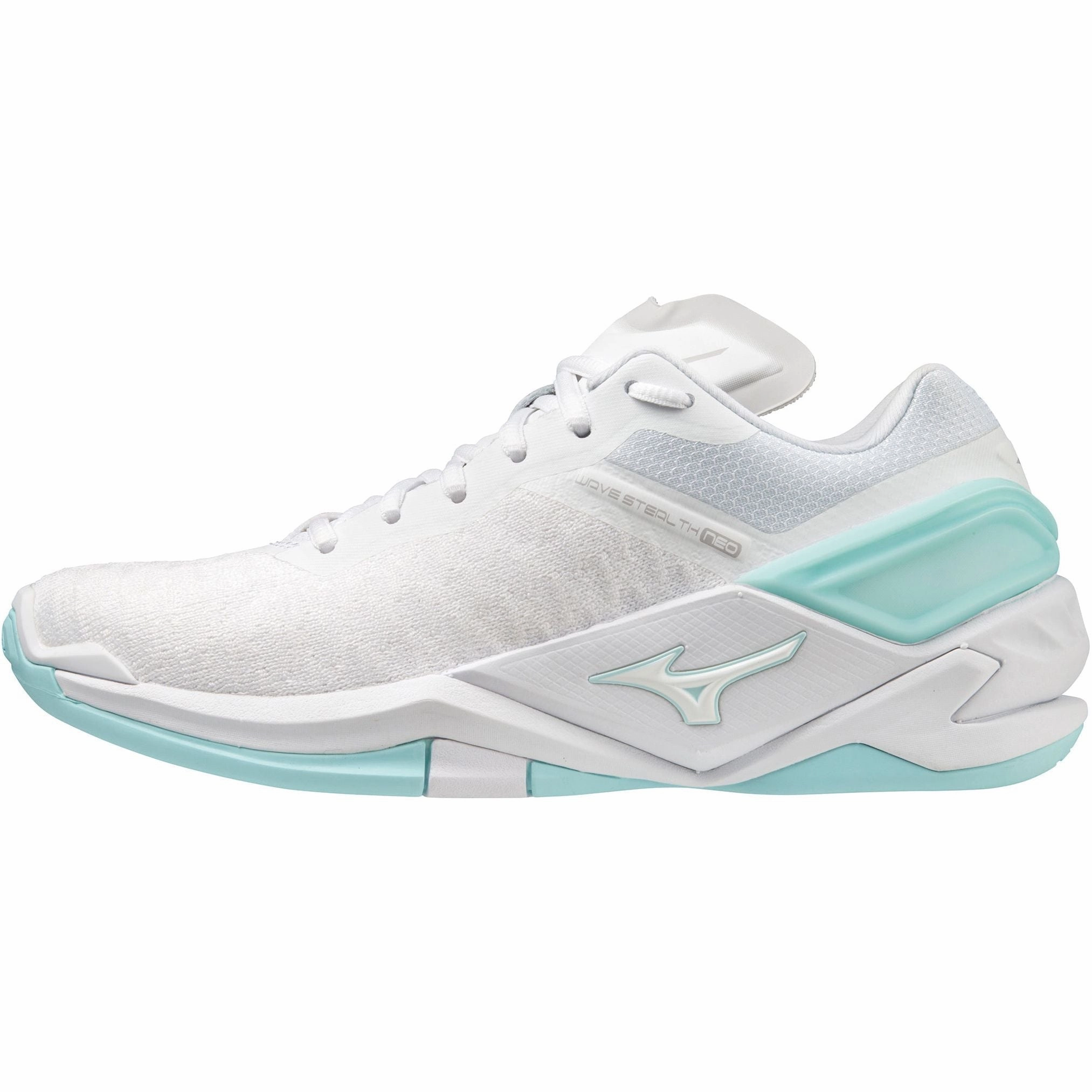 Mizuno Wave Stealth Neo Womens Netball Shoes - White Mizuno performance sneakers for training