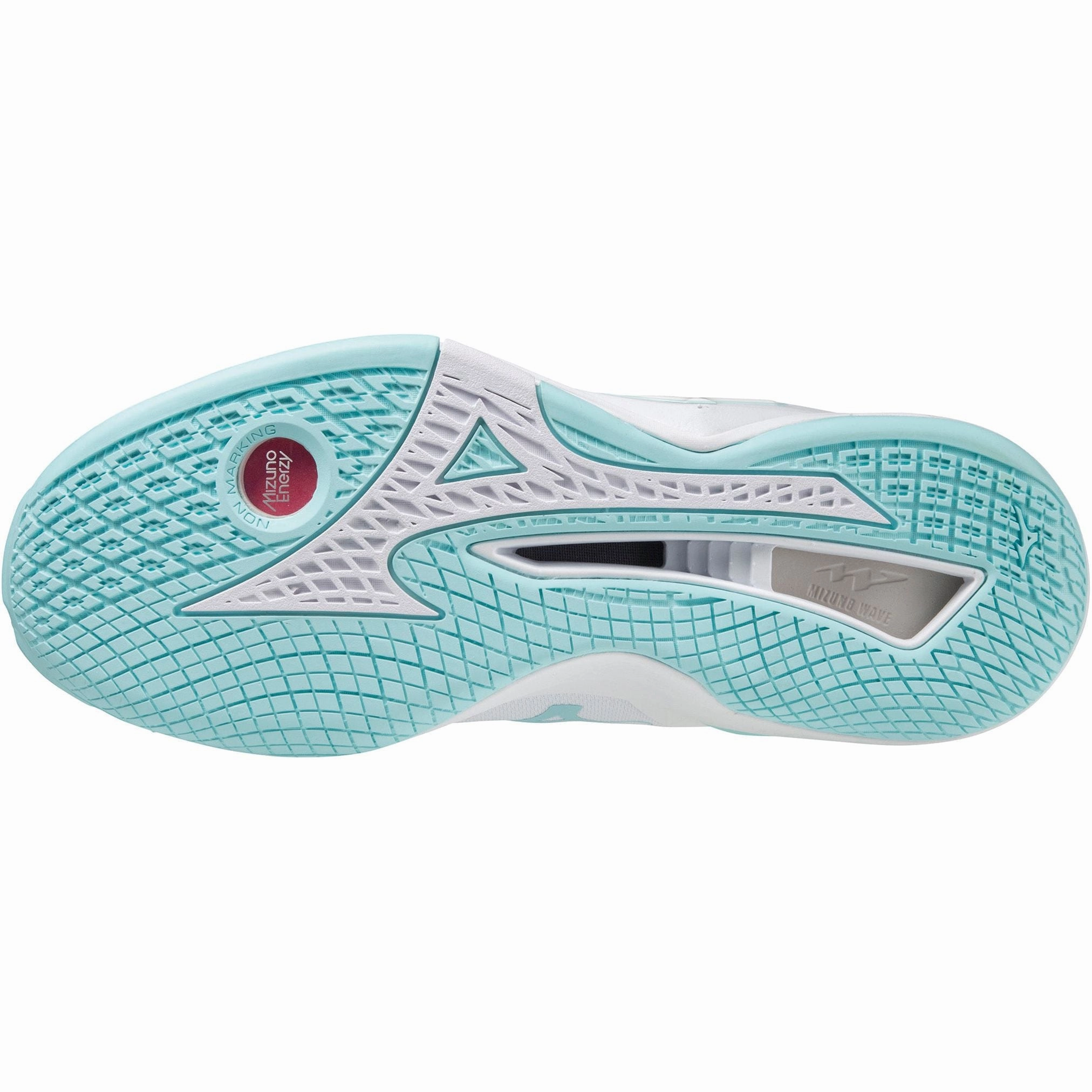 Mizuno Wave Stealth Neo Womens Netball Shoes - White Performance Sneakers