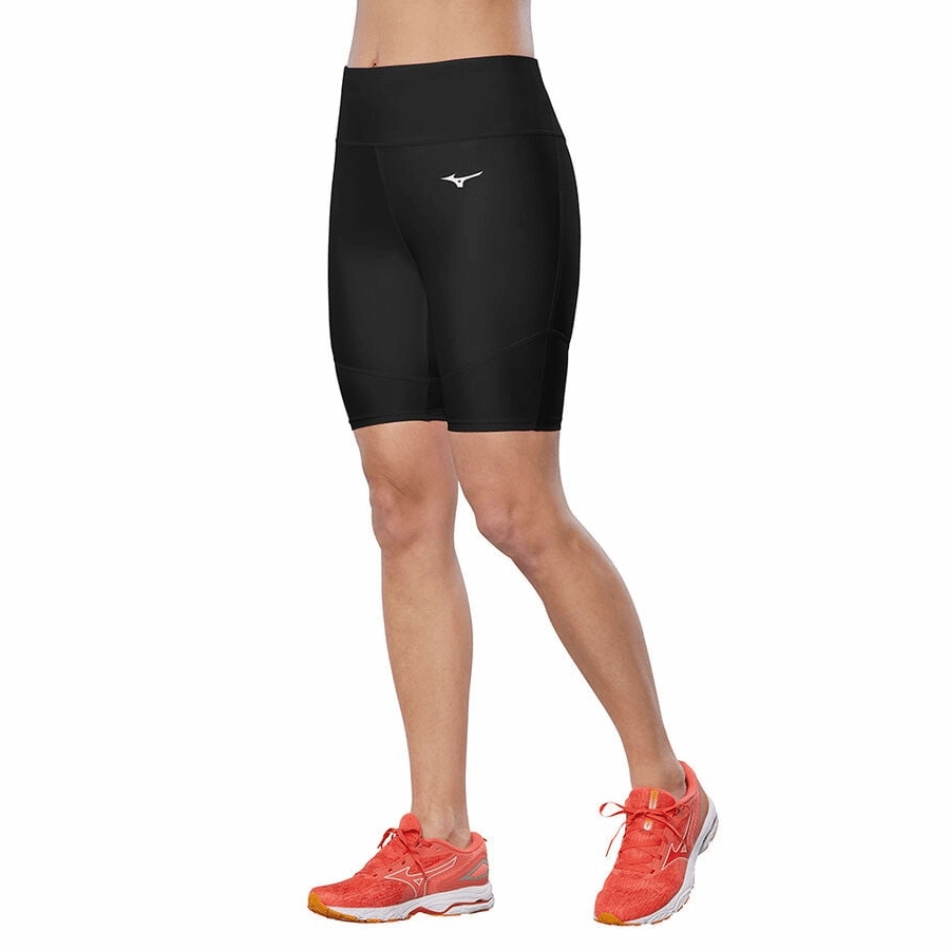 Mizuno Women's Impulse Core Mid Tight in Black SS25 Mizuno reliable running shoes