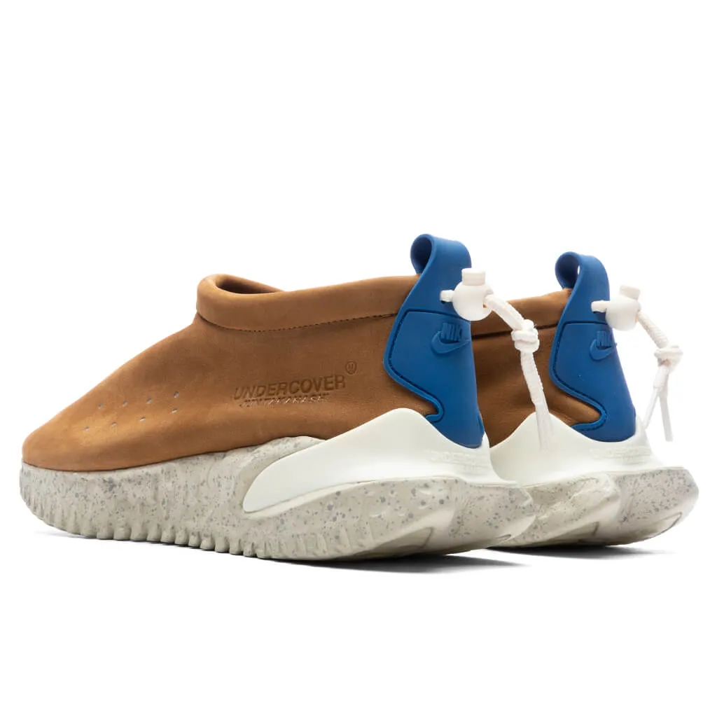 Moc Flow x UNDERCOVER - Ale Brown/Team Royal/Light Beige Nike trainers with responsive foam