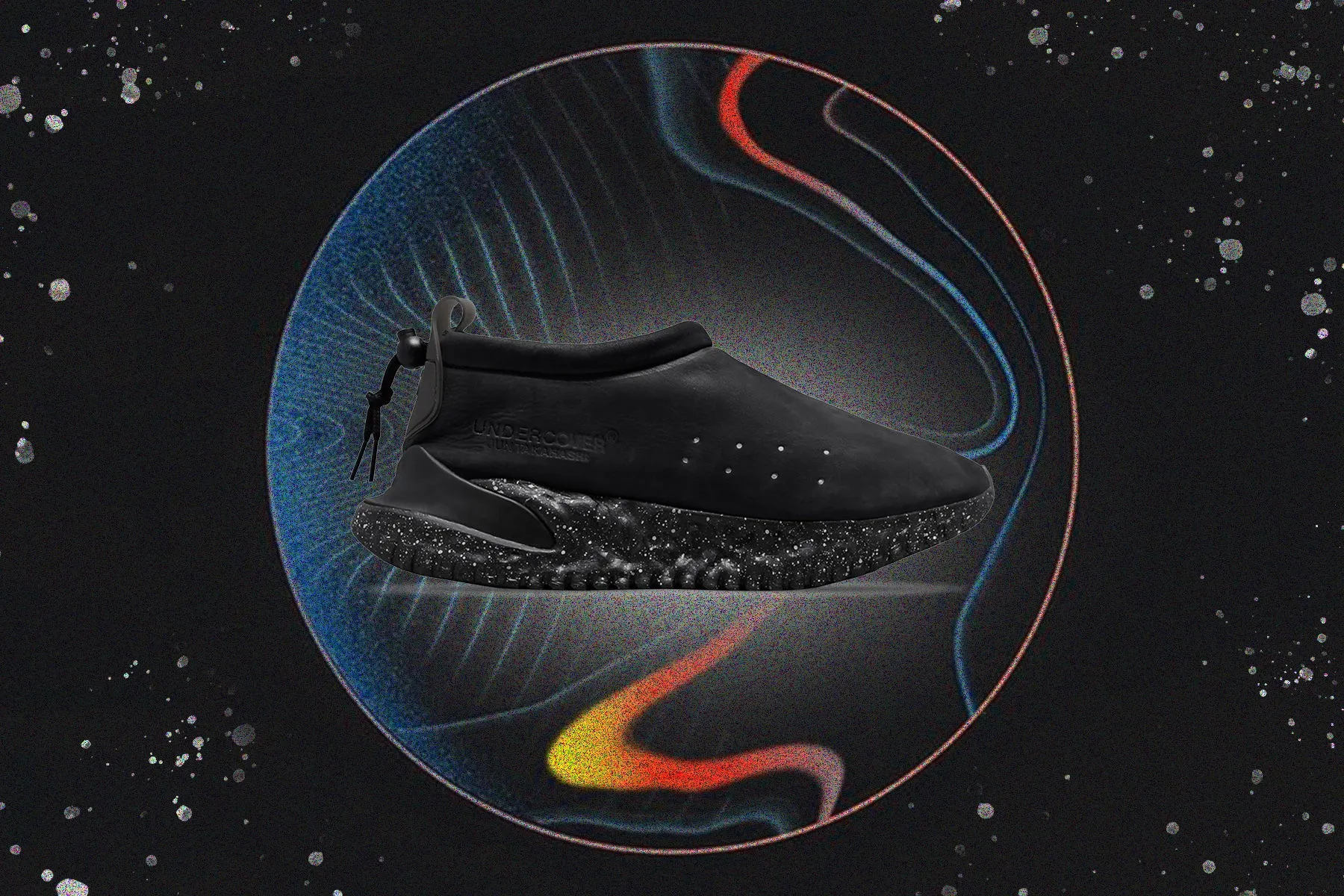 Moc Flow x UNDERCOVER - Black/Black Nike trainers with responsive foam