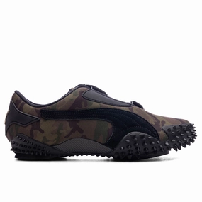 Mostro Camo - Green Puma sneakers for casual streetwear