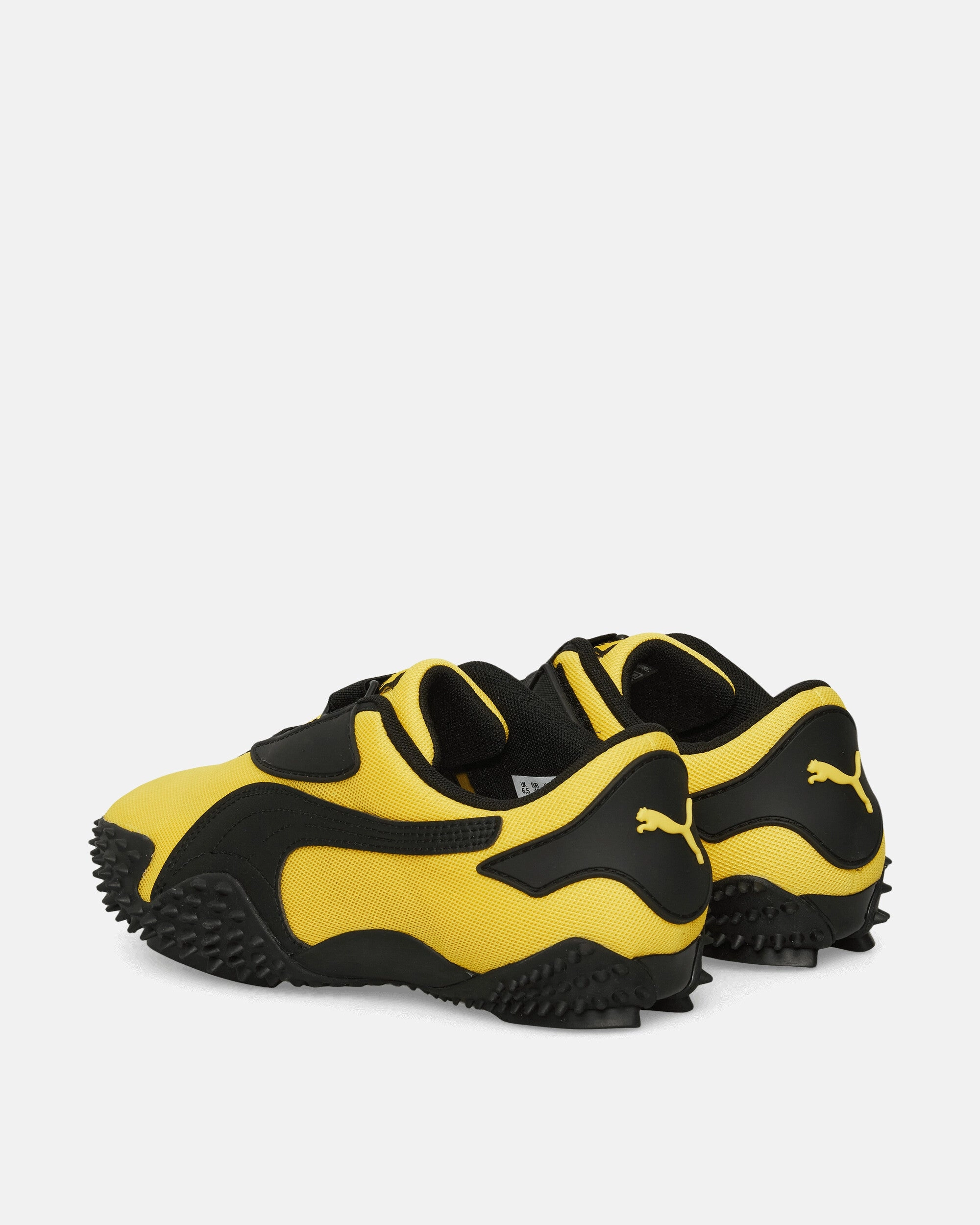 Mostro OG Prime Sneakers Pel Yellow / Black Modern Athletic Shoes