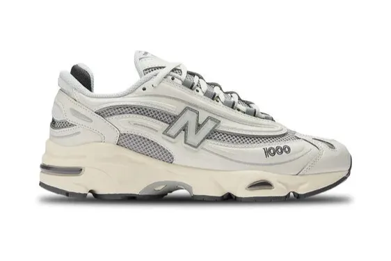 New Balance 1000 Sea Salt Grey New Balance footwear styles