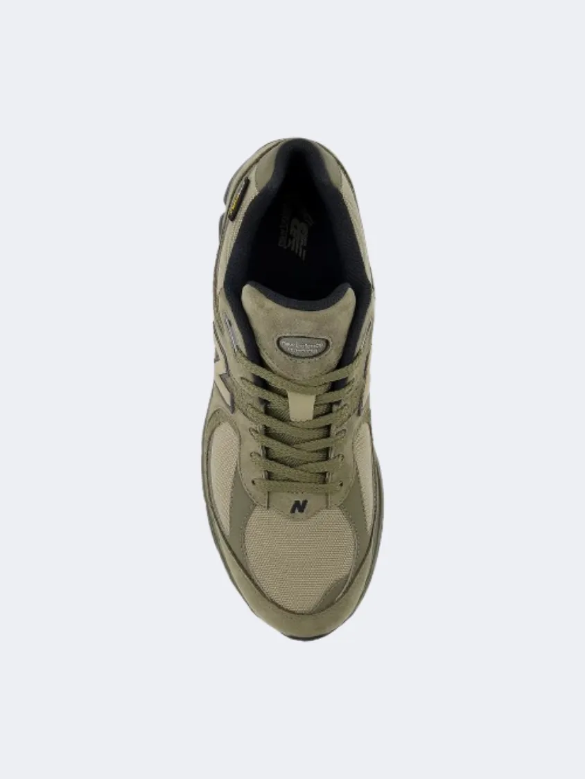 New Balance 2002R Men Lifestyle Shoes Dark Camo/Stoneware Mens Urban Style Comfort Shoes