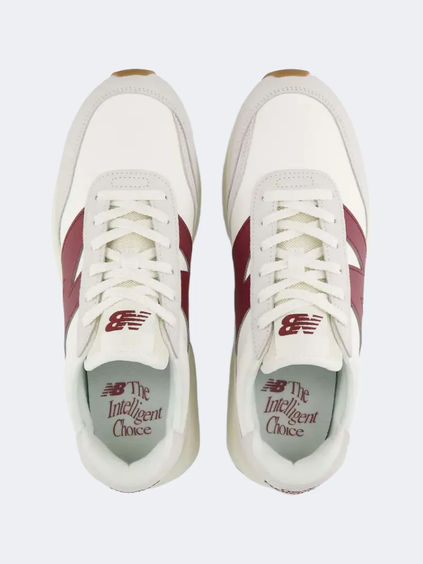 New Balance 370 Men Lifestyle Shoes Classic Crimson Mens Urban Style Comfort Shoes