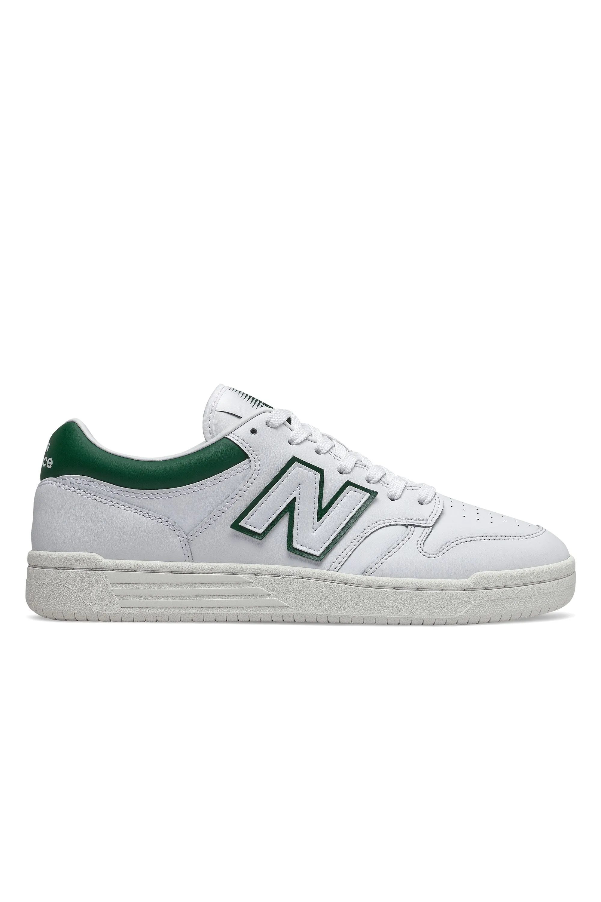 New Balance 480 Trainer White/Green New Balance casual shoes