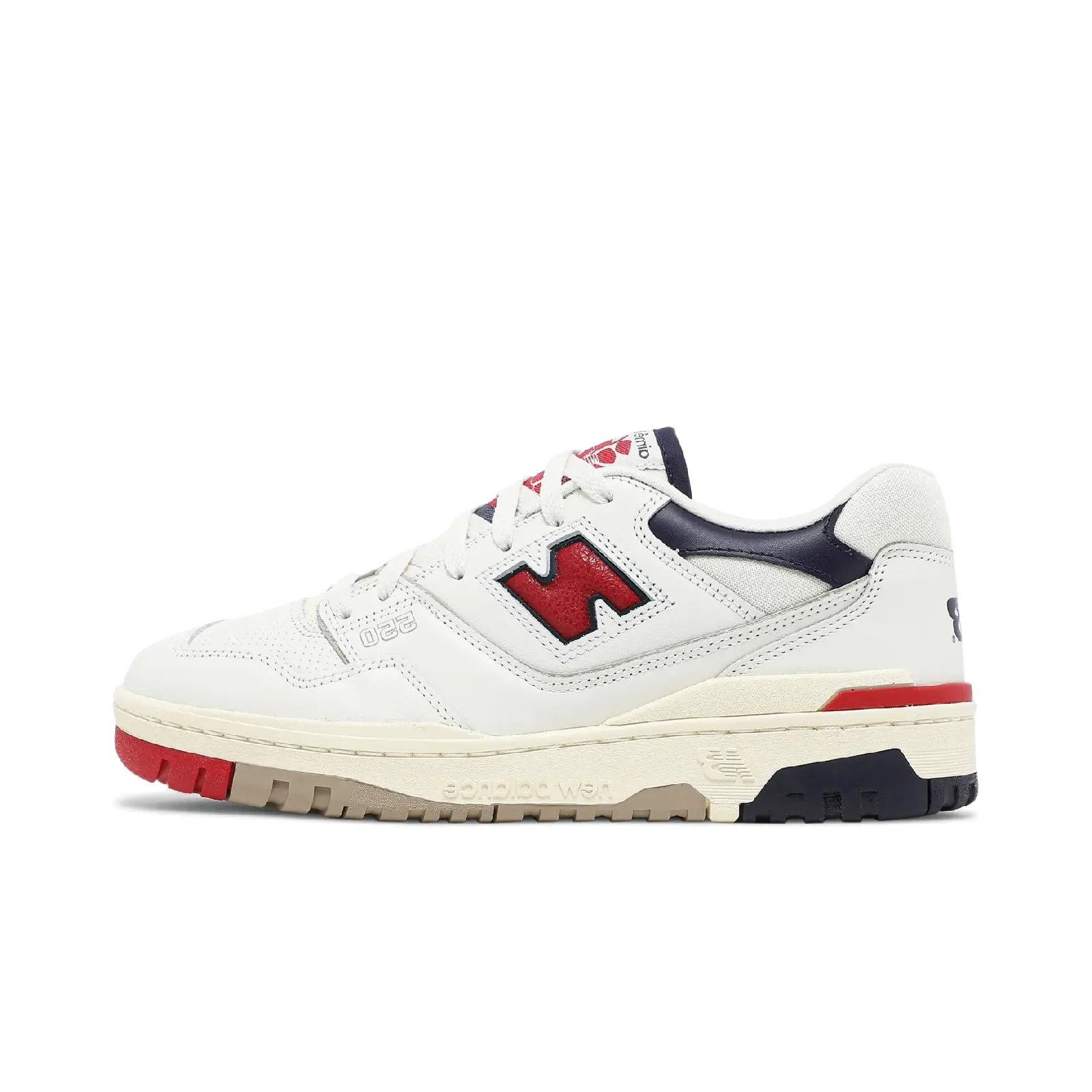 New Balance 550 Aime Leon Dore White Navy Red New Balance shoe varieties