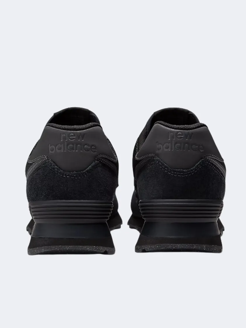 New Balance 574 Core Men Lifestyle Shoes  Black Mens Casual Everyday Sneakers