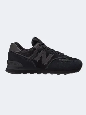 New Balance 574 Core Men Lifestyle Shoes  Black Mens shoes for everyday urban style