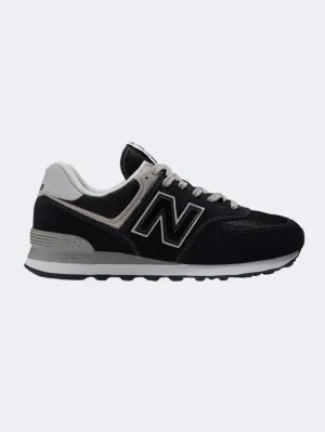 New Balance 574 Men Lifestyle Shoes Black Essential mens casual shoes for comfort