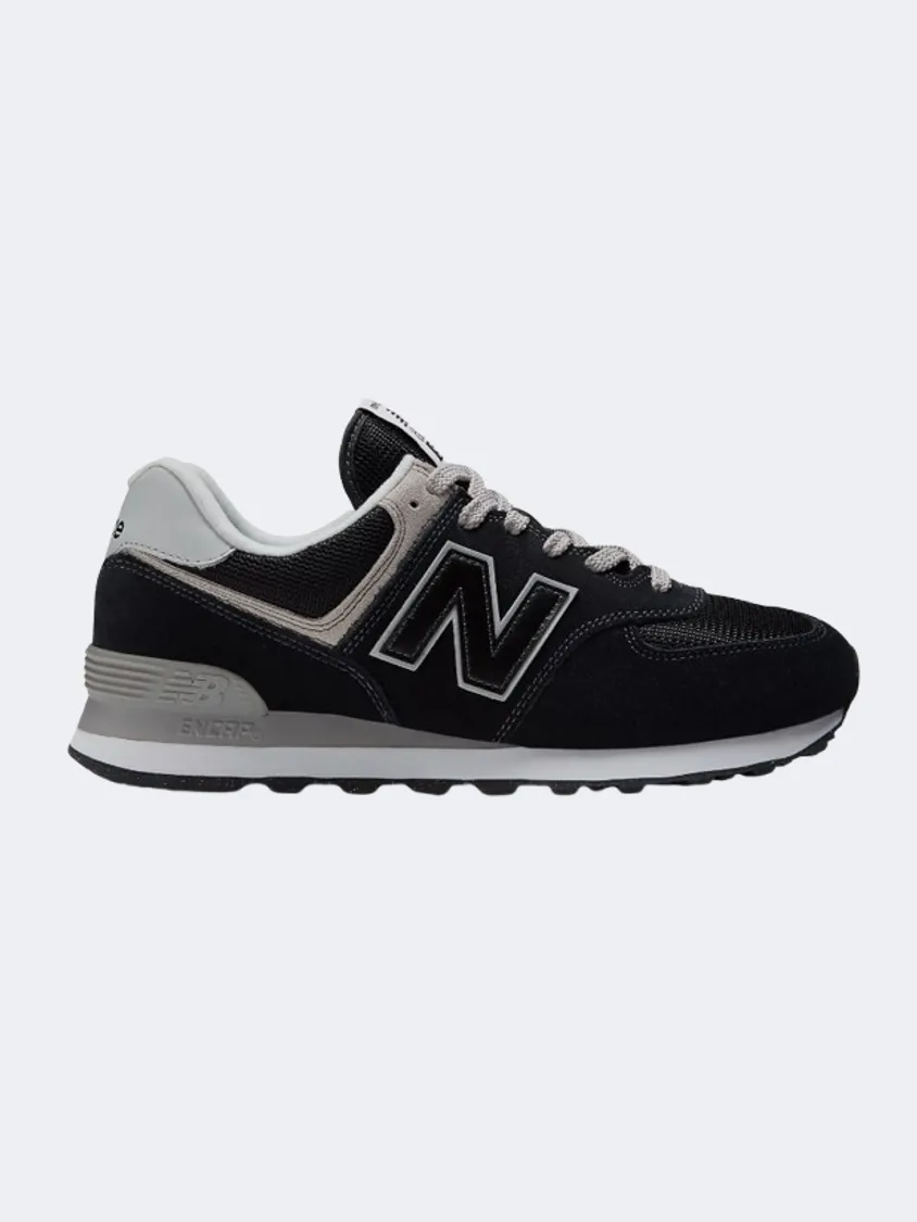 New Balance 574 Men Lifestyle Shoes Black Essential mens casual shoes for comfort