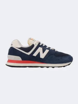 New Balance 574 Men Lifestyle Shoes Navy/Sea Salt Essential mens casual shoes for comfort