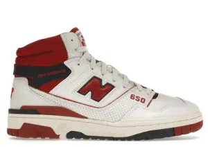 New Balance 650R Aime Leon Dore White Red New Balance footwear styles