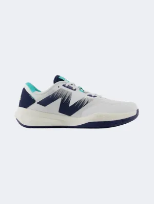 New Balance 796T Men Padel Shoes White/Navy/Jade Essential mens casual shoes for comfort