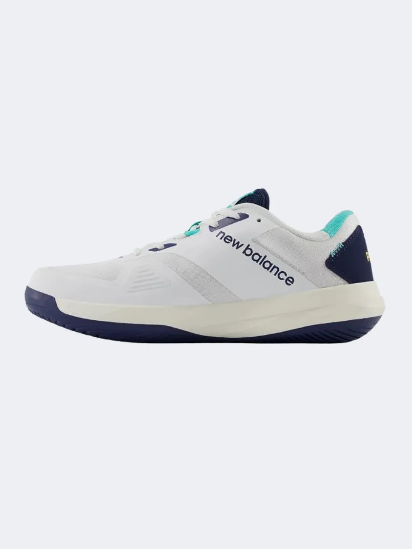 New Balance 796T Men Padel Shoes White/Navy/Jade Mens Urban Style Comfort Shoes