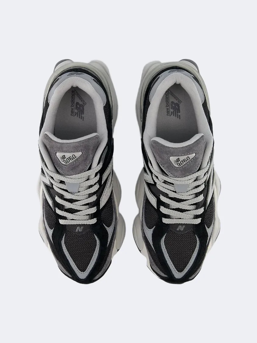New Balance 9060 Men Lifestyle Shoes Black/Grey Mens Urban Style Comfort Shoes