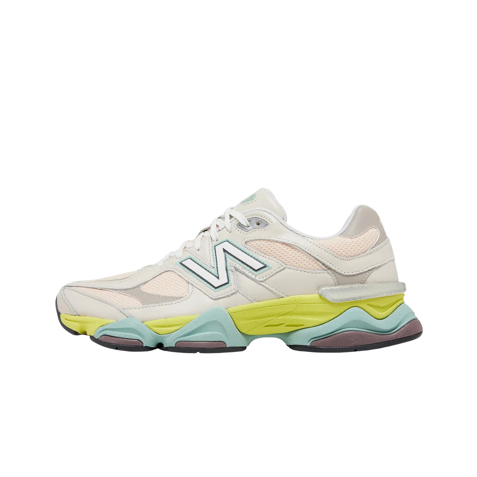 New Balance 9060 Moonbeam Vintage Rose Lime New Balance shoe varieties