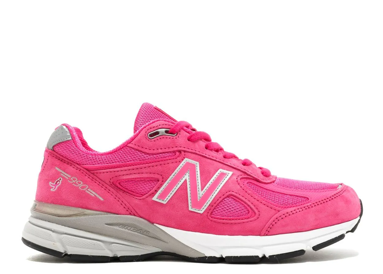 New Balance 990v4 Pink Ribbon Komen Pink (Women's) New Balance footwear styles