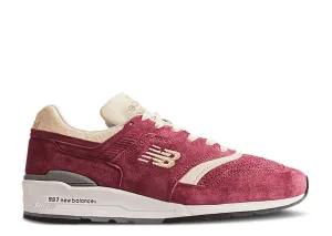 New Balance 997 Todd Snyder Triborough Burgundy New Balance footwear styles