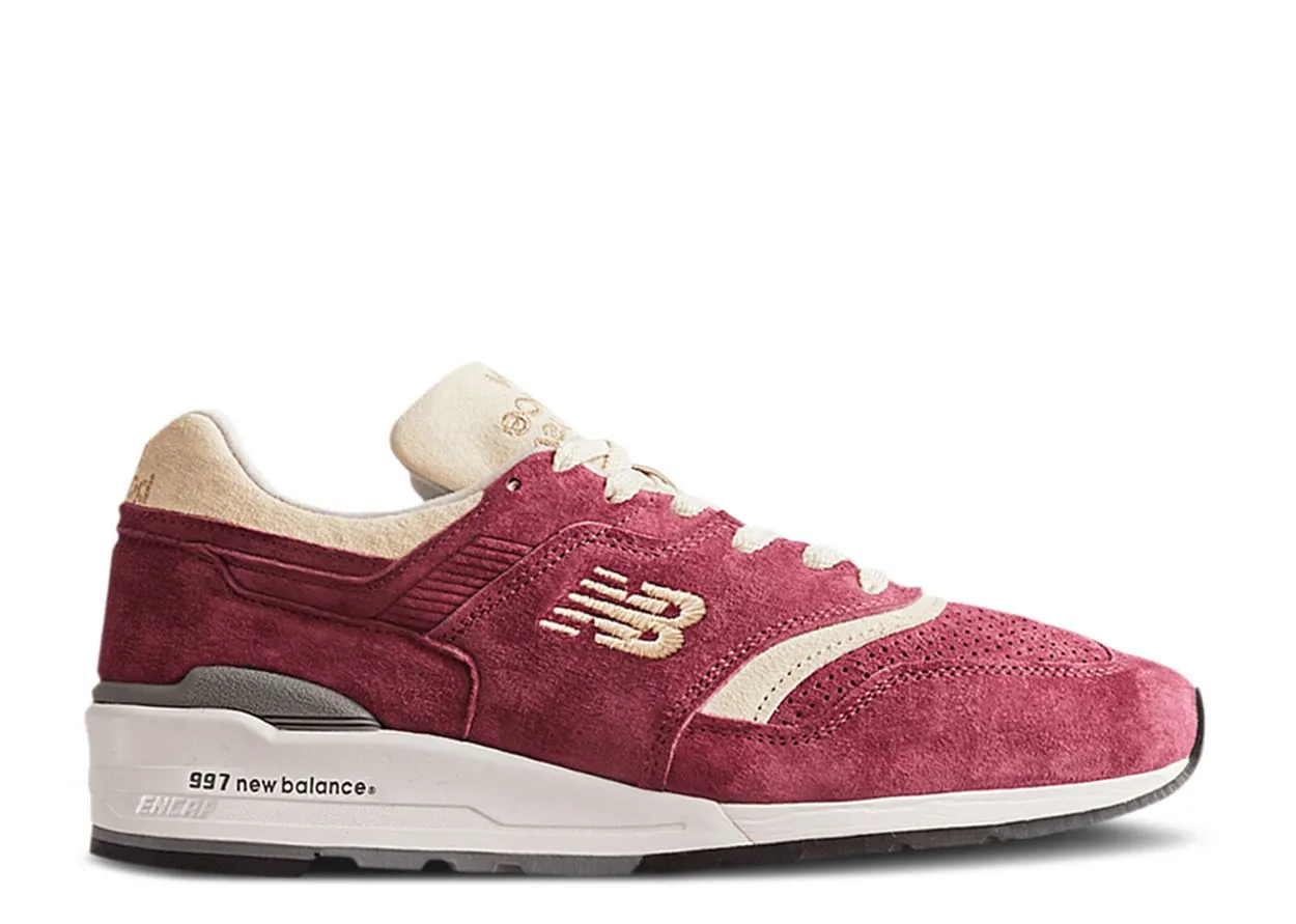 New Balance 997 Todd Snyder Triborough Burgundy New Balance footwear styles