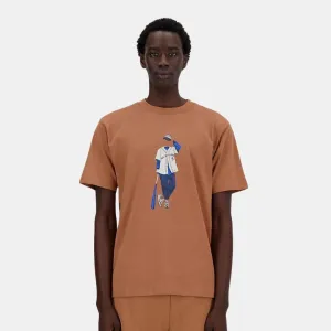 New Balance Athletics Baseball T-Shirt Walnut New Balance collection options