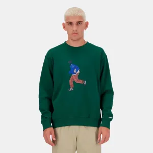 New Balance Athletics Sport Style Crew Nightwatch Green New Balance collection options