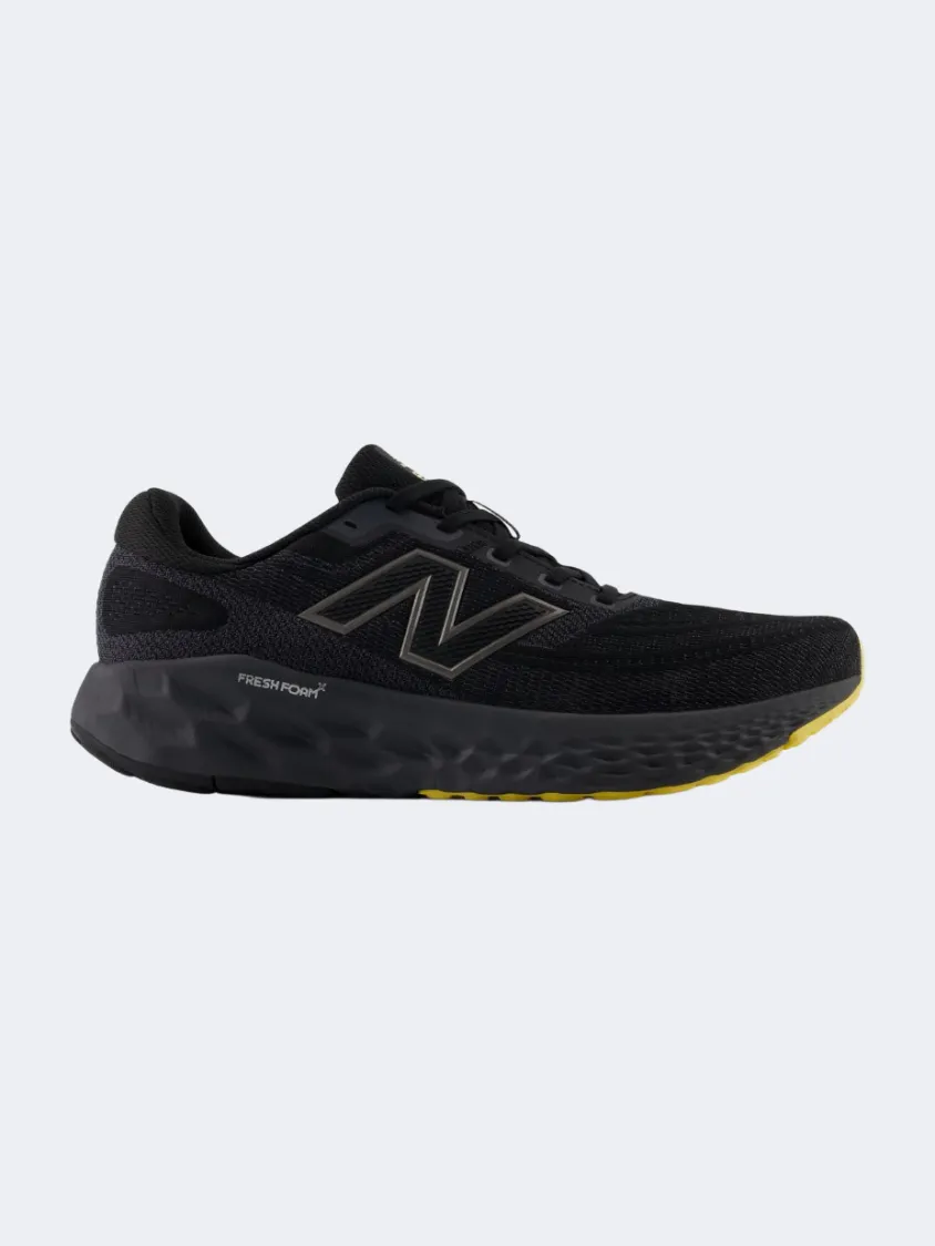New Balance Fresh Foam X Evoz V4 Men Running Shoes Black/Clementine Essential mens casual shoes for comfort