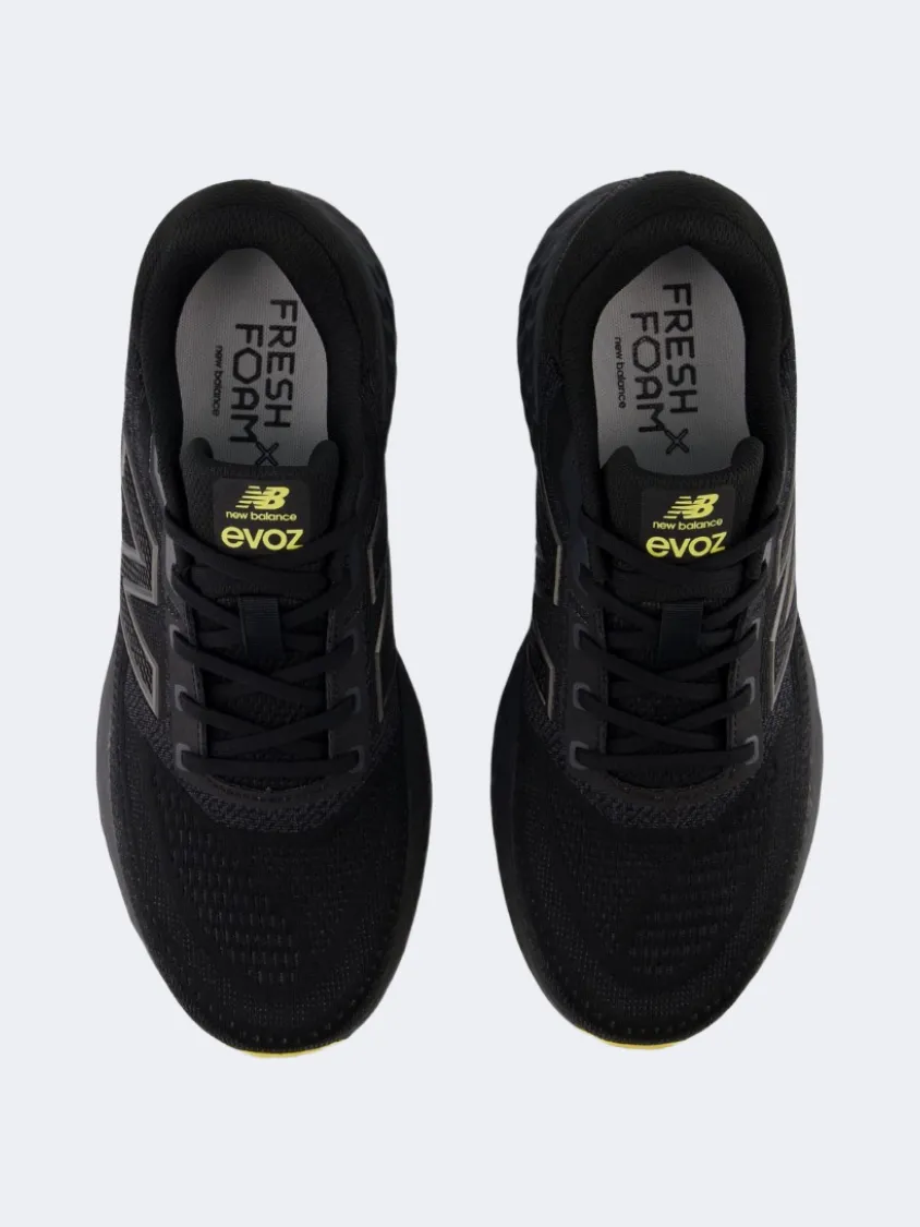 New Balance Fresh Foam X Evoz V4 Men Running Shoes Black/Clementine Mens Urban Style Comfort Shoes