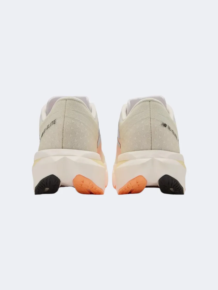 New Balance Fuelcell Supercomp Elite V4 Men Running Shoes White/Angora/Mango Mens Urban Style Comfort Shoes