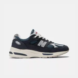 New Balance Made In UK 991v2 Navy Smoked Pearl & Silver New Balance collection options