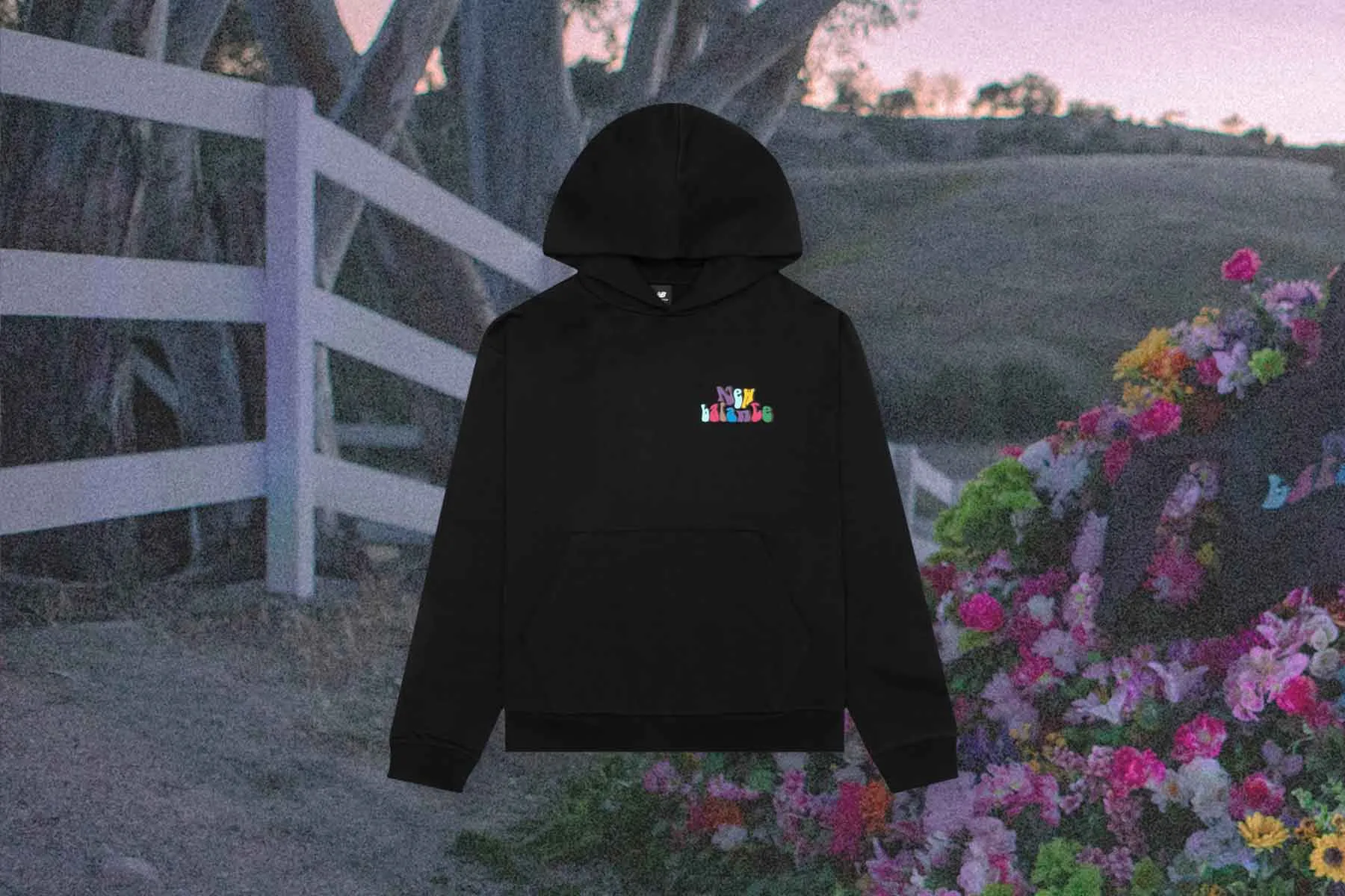New Balance x Jaden Smith Hoodie 'Trippy Summer' - Black New Balance Arch Support Sneakers