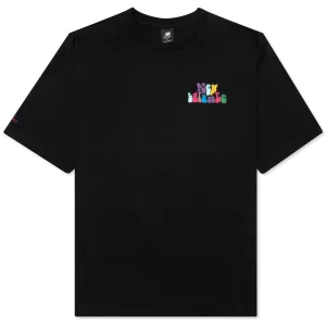 New Balance x Jaden Smith Tee 'Trippy Summer' - Black New Balance sneakers with arch support