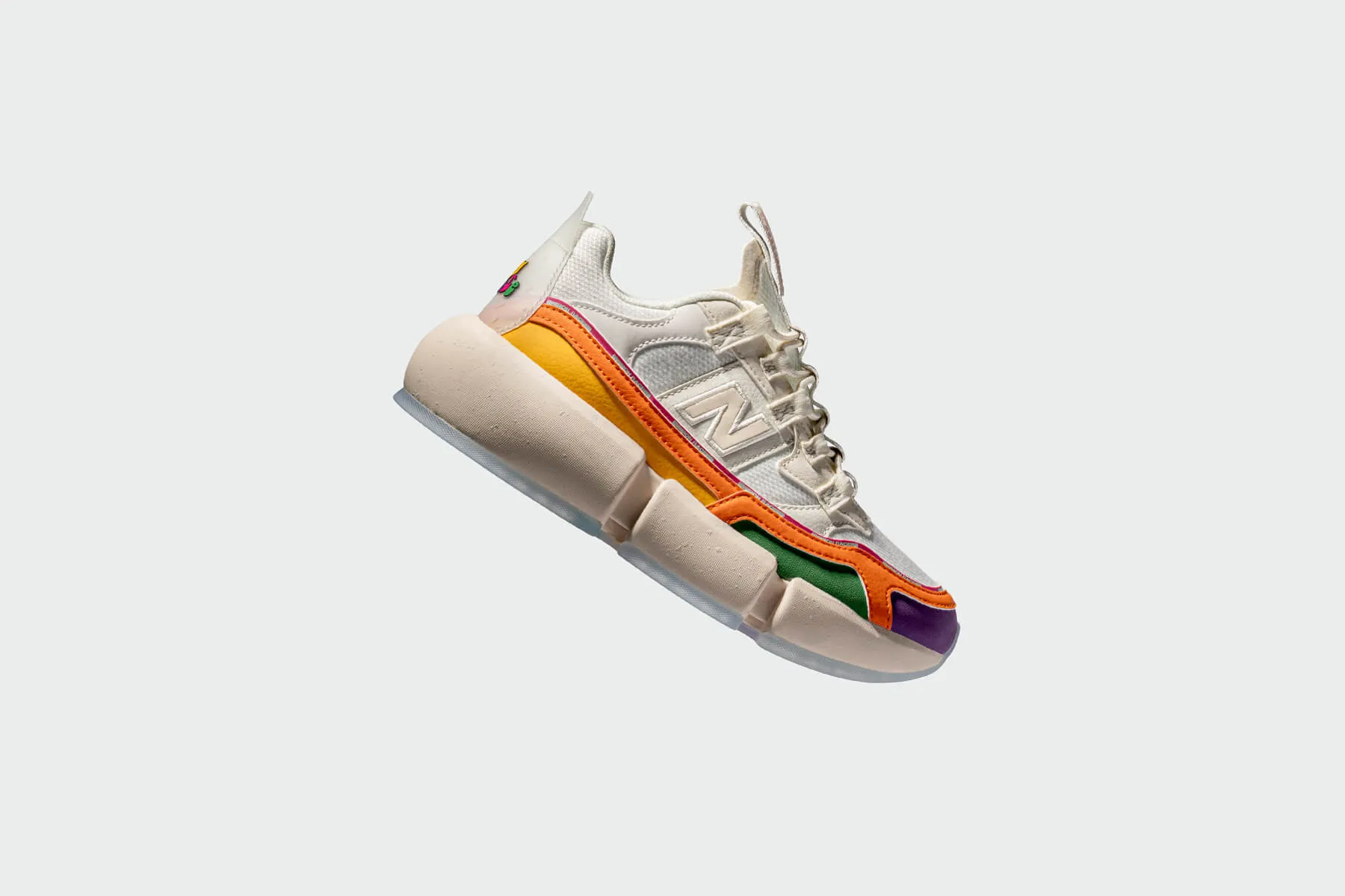 New Balance x Jaden Smith 'Trippy Summer' Vision Racer - Sea Salt New Balance Arch Support Sneakers