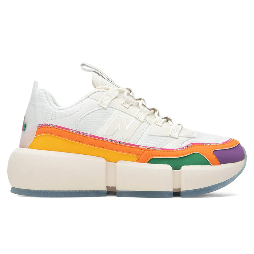 New Balance x Jaden Smith 'Trippy Summer' Vision Racer - Sea Salt New Balance sneakers with arch support