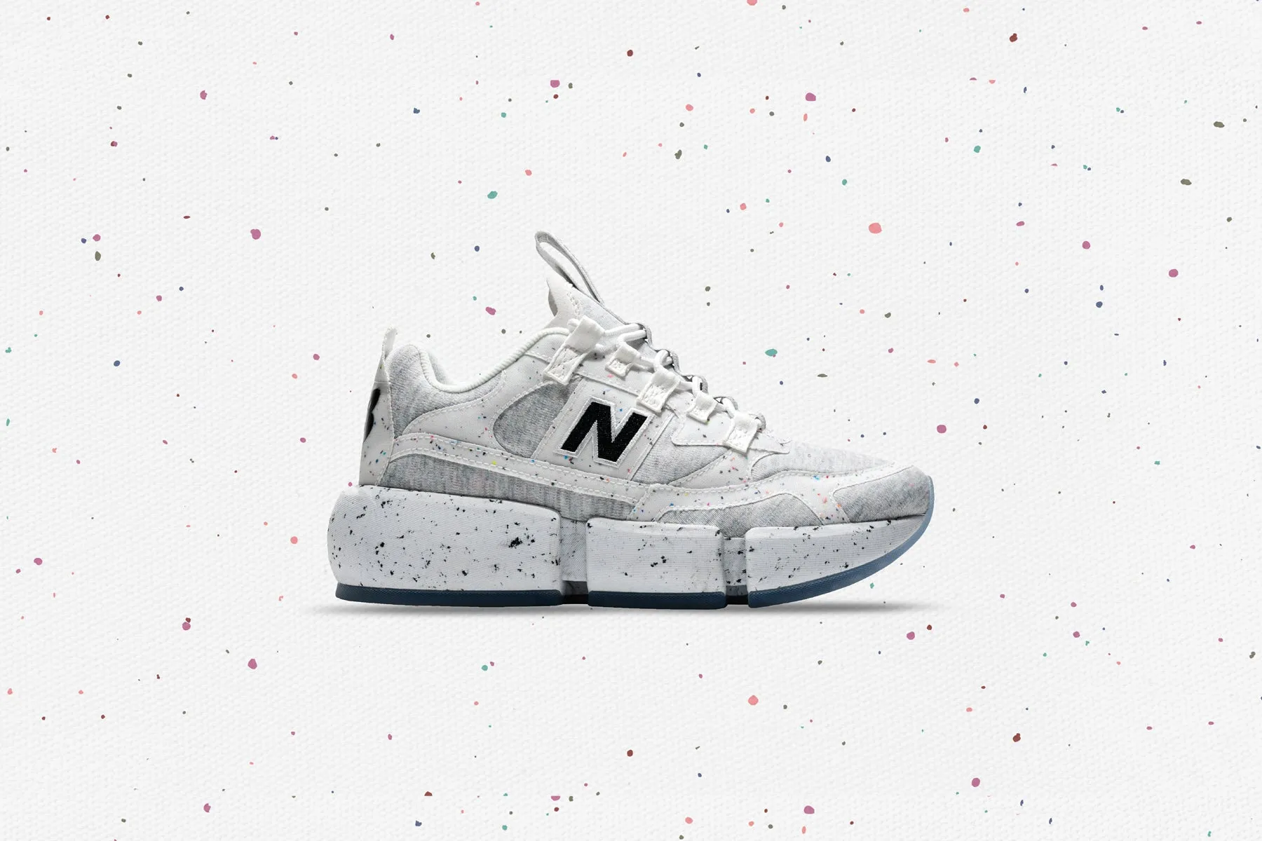 New Balance x Jaden Smith Vision Racer - Munsell White New Balance Arch Support Sneakers