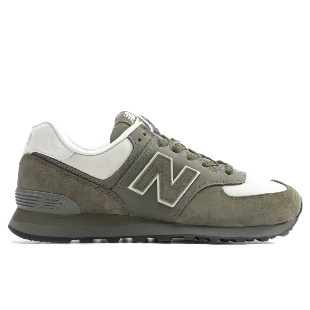 New Balance x Junya Watanabe 574 - Green/Beige New Balance shoes for walking and running