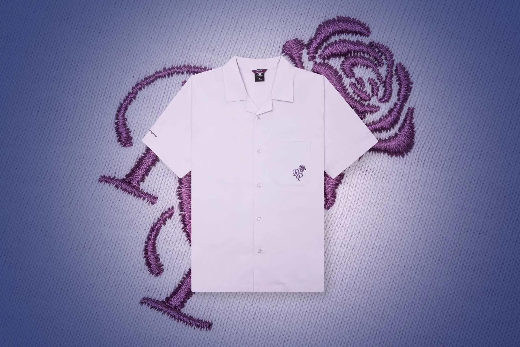 New Balance x Rich Paul Collar Shirt - Grey Violet New Balance Sport & Comfort Shoes