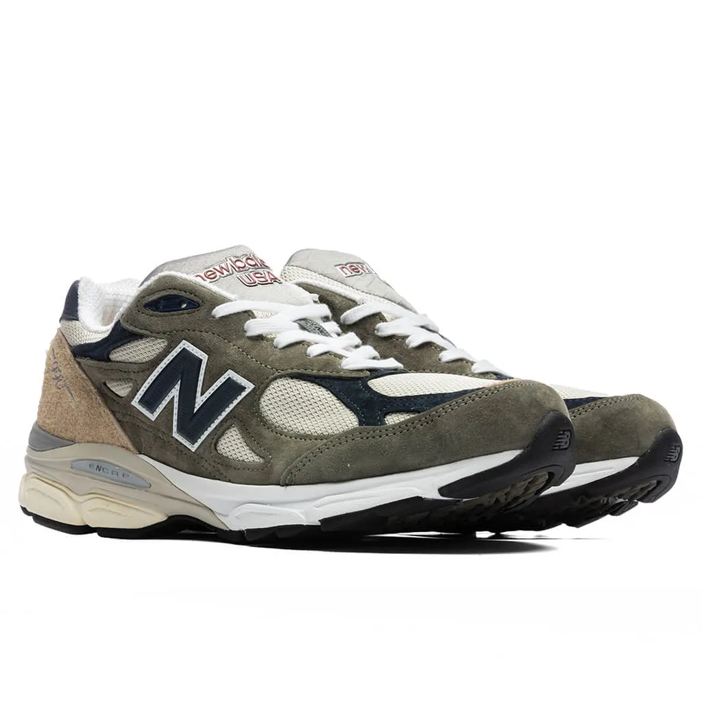New Balance x Teddy Santis 990v3 - Olive New Balance Sport & Comfort Shoes