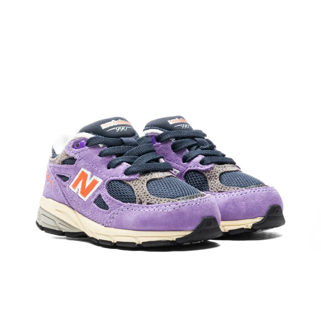 New Balance x Teddy Santis Toddler 990v3 - Raw Amethyst New Balance Sport & Comfort Shoes
