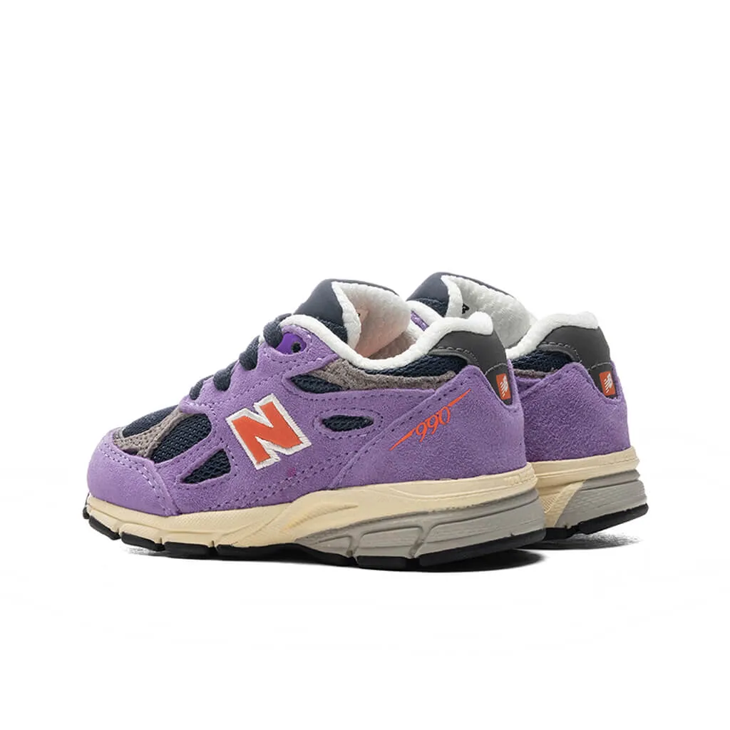New Balance x Teddy Santis Toddler 990v3 - Raw Amethyst New Balance Sport & Comfort Shoes