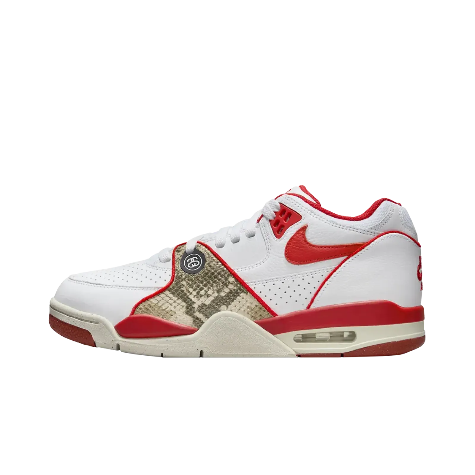 Nike Air Flight '89 Low SP Stussy Habanero Red Nike sneakers in limited color packs