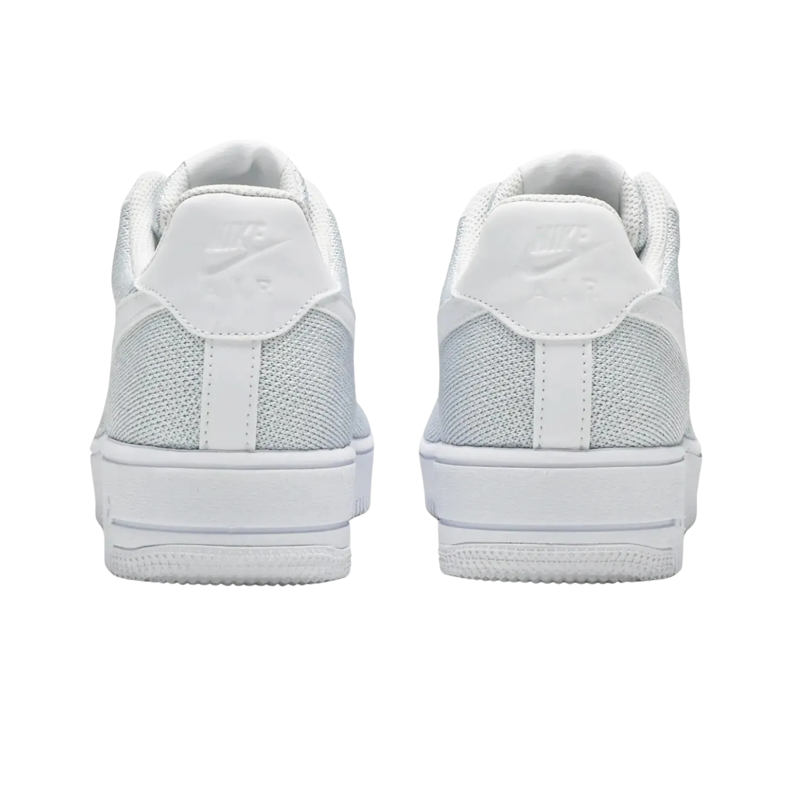 Nike Air Force 1 Flyknit 2 White Pure Platinum Nike Everyday Cushioned Shoes