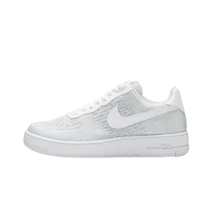 Nike Air Force 1 Flyknit 2 White Pure Platinum Nike cushioned shoes for casual wear