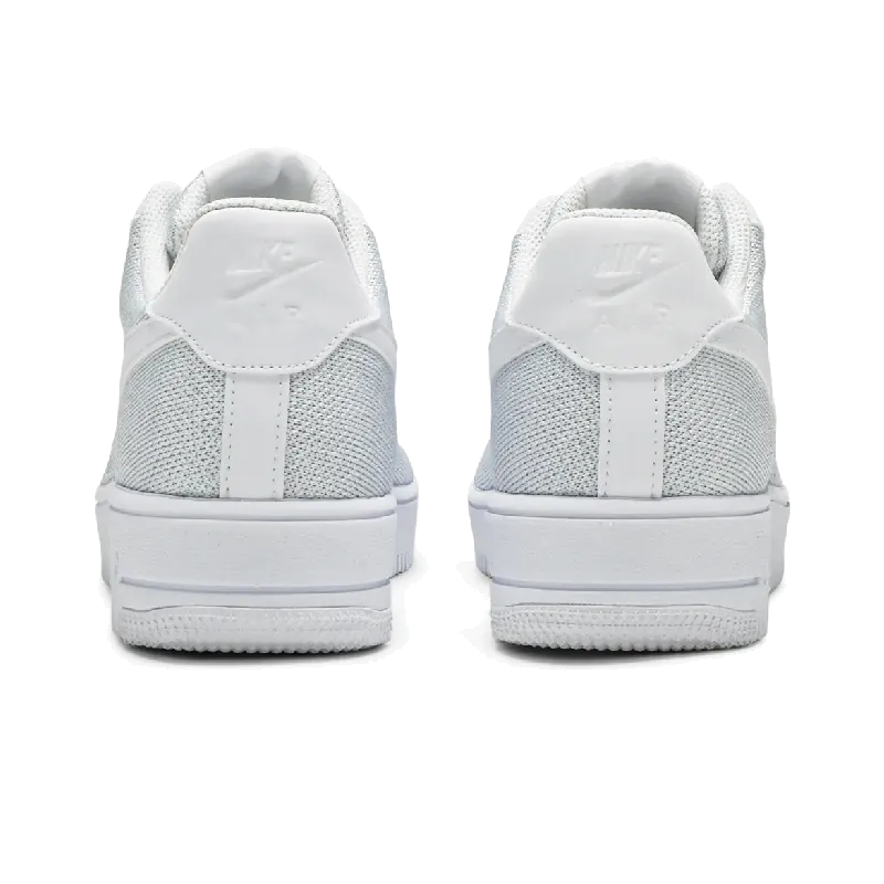 Nike Air Force 1 Flyknit 2.0 White Pure Platinum Nike Timeless Athletic Sneakers