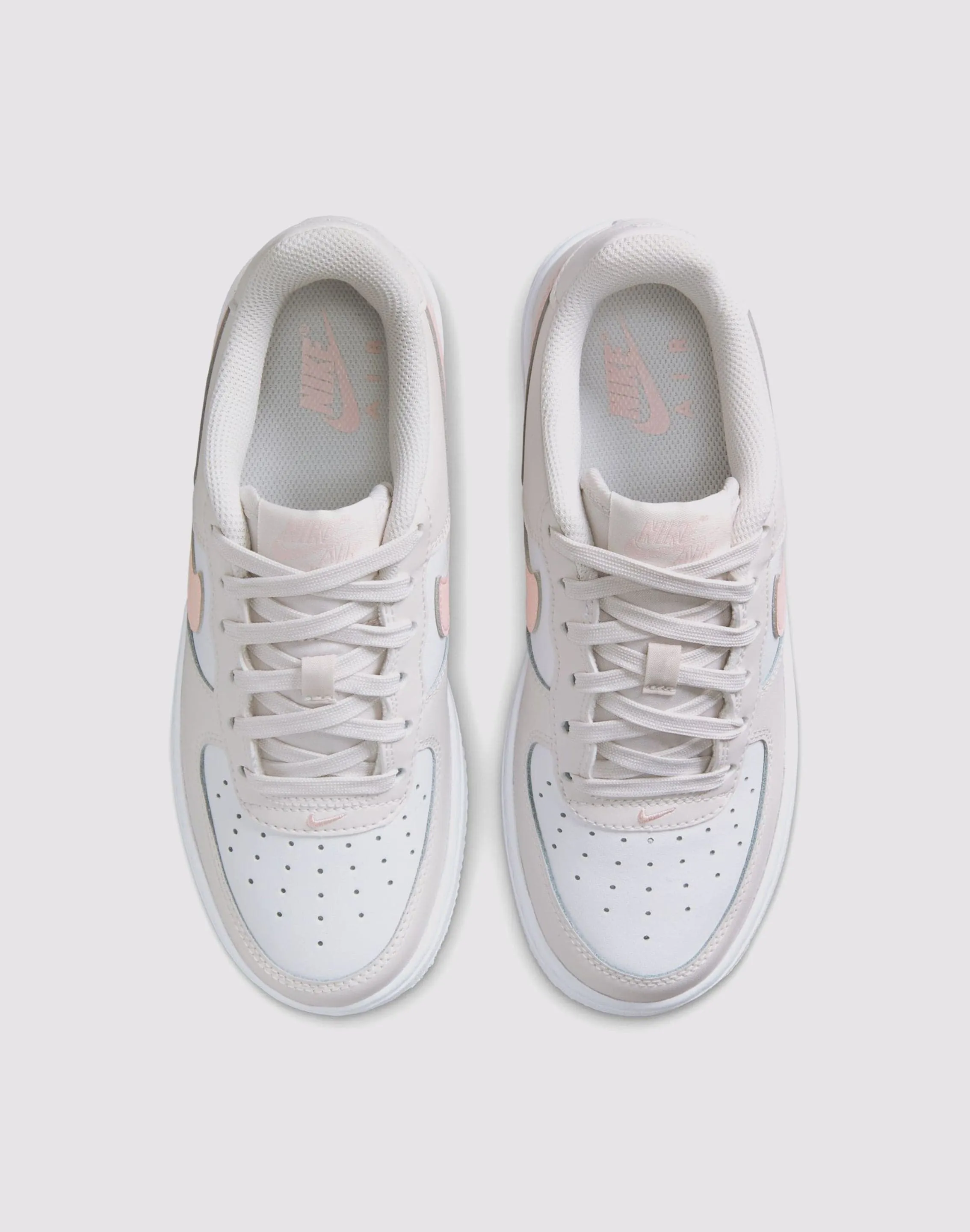 Nike Air Force 1 Grade School Girls'&nbsp;"Phantom/Echo Pink/Summit White" Air Max Comfort
